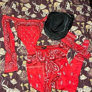Cowgirl rave outfit- FINAL PRICE